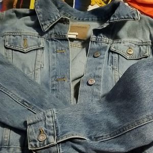 Womens blue jean jacket